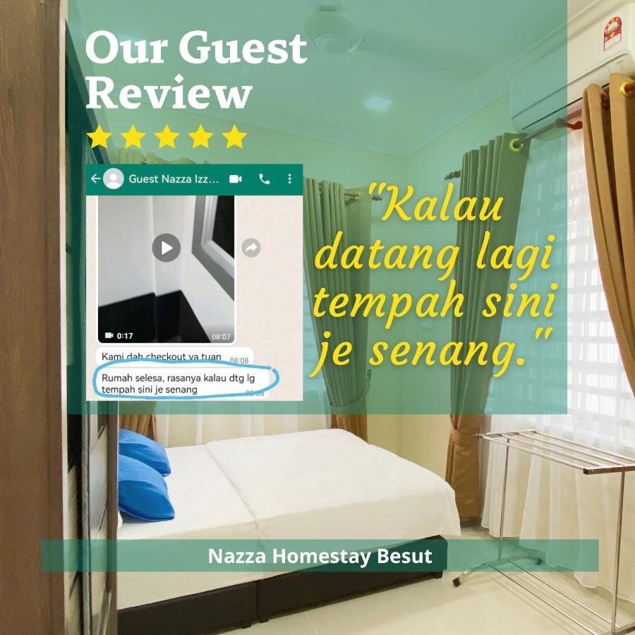 Nazza Homestay Besut With Swimming Pool Kampung Raja Exterior photo